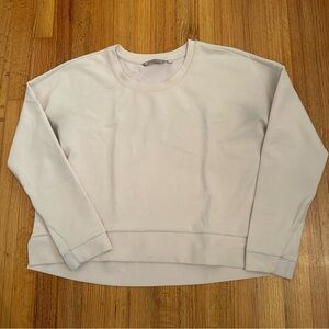 ATHLETA LIGHT PINK PULLOVER SWEATSHIRT L(b3